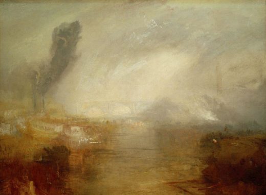William Turner „Die Themse oberhalb der Waterloo Bridge“ 91 x 121 cm 1