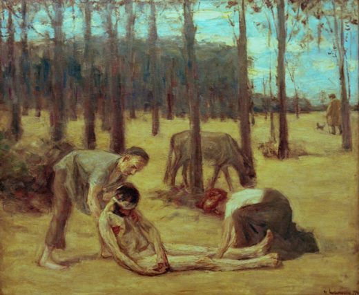 Max Liebermann „Der barmherzige Samariter“ 112 x 93 cm 1