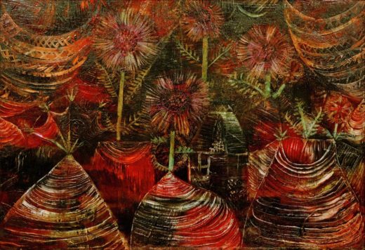 Paul Klee „Das Fest der Astern“ 51 x 36 cm 1