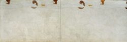 Gustav Klimt "Beethovenfries - Sehnsucht nach Glück (Ausschnitt)" 1378 x 216 cm