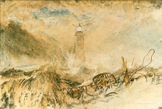 William Turner „Leuchtturm von Eddystone“ 21 x 31 cm 1