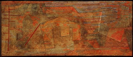 Paul Klee „Gedämpfte Härten“ 51 x 22 cm 1
