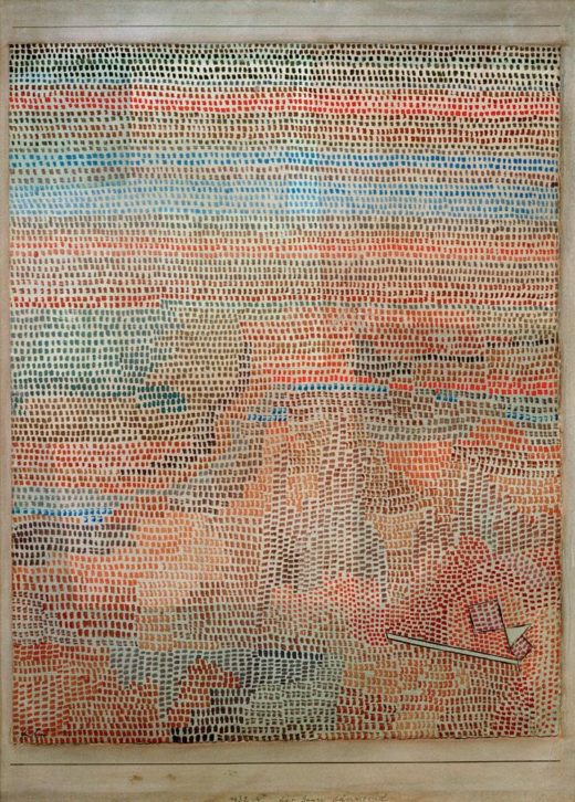 Paul Klee „Das Ganze dämmernd“ 31 x 40 cm 1