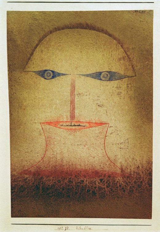 Paul Klee „Blaublick“ 19 x 27 cm 1