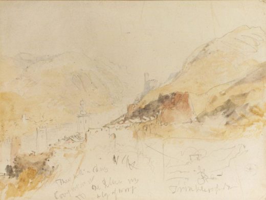 William Turner „Rüdesheim“ 18 x 24 cm 1