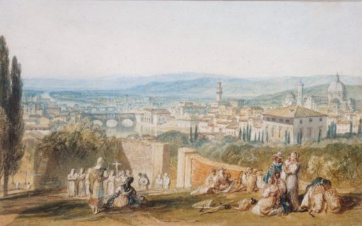 William Turner „Florenz“ 14 x 22 cm 1