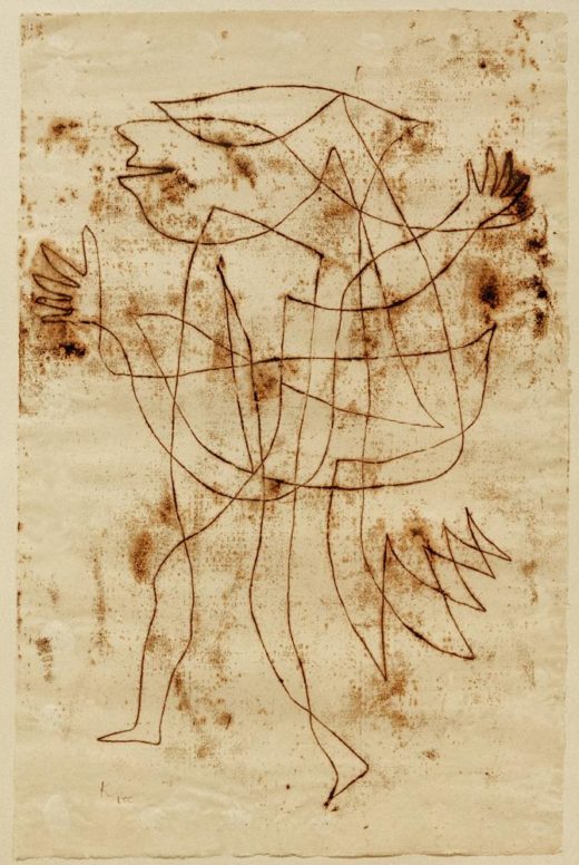 Paul Klee „Kleiner Narr in Trance 2“ 30 x 47 cm 1