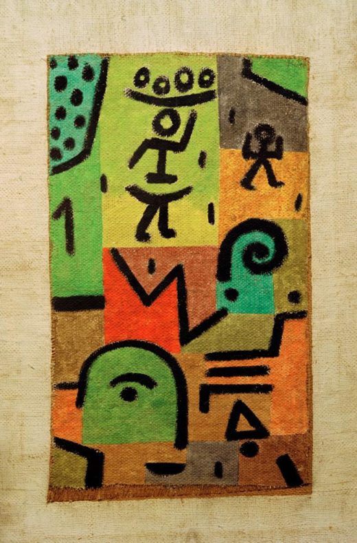 Paul Klee „Citronen-Ernte“ 46 x 70 cm 1