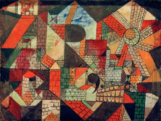 Paul Klee „Stadt R“ 22 x 17 cm 1