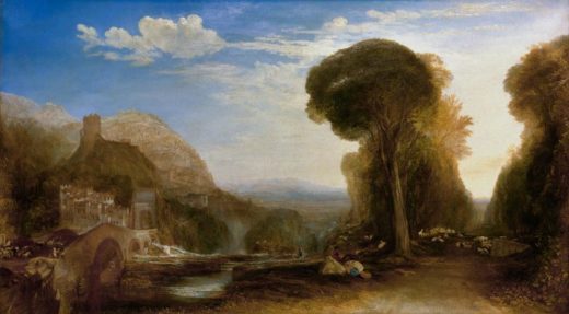 William Turner „Palestrina – Komposition“ 141 x 249 cm 1