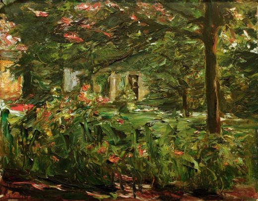 Max Liebermann „Der Nutzgarten nach Osten“ 50 x 40 cm 1