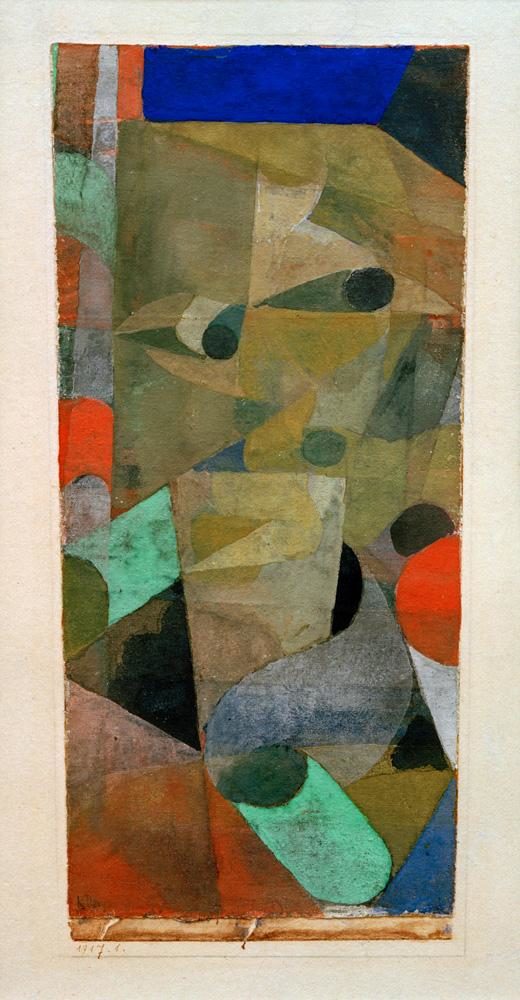 Paul Klee „Blick des Dämons“ 12 x 25 cm 1