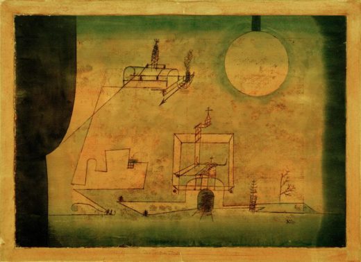 Paul Klee „Das Tor zum Hades“ 39 x 27 cm 1