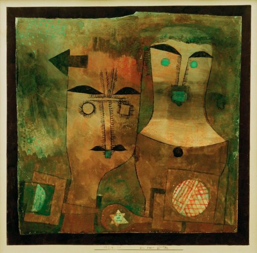 Paul Klee „Ein Paar Götter“ 33 x 33 cm 1