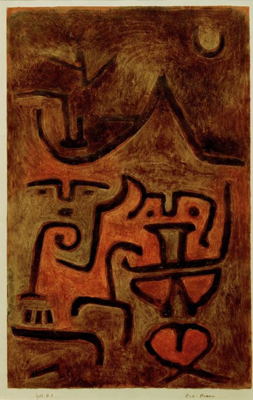 Paul Klee „Erd-Hexen“ 31 x 49 cm 1