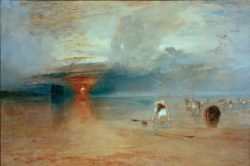 William Turner "Strand von Calais" 73 x 107 cm