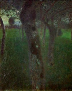 Gustav Klimt "Obstgarten am Abend" 56 x 69 cm