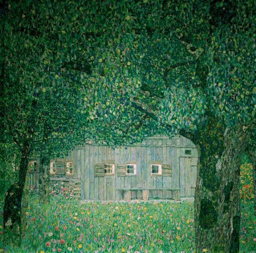 Gustav Klimt „Oberösterreichisches Bauernhaus“ 110 x 110 cm 1