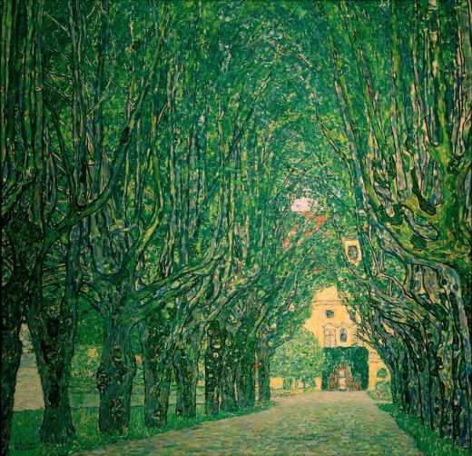 Gustav Klimt „Allee im Park von Schloß Kammer“ 110 x 110 cm 1
