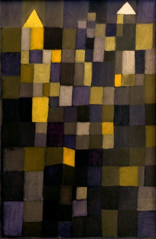 Paul Klee „Architektur“ 39 x 89 cm 1