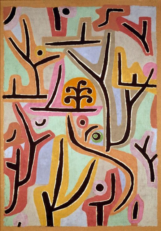 Paul Klee „Park bei Lu“ 70 x 100 cm 1