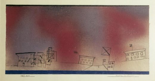 Paul Klee „Festtag im Winter“ 30 x 15 cm 1