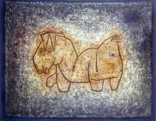 Paul Klee „Bastard“ 70 x 61 cm 1
