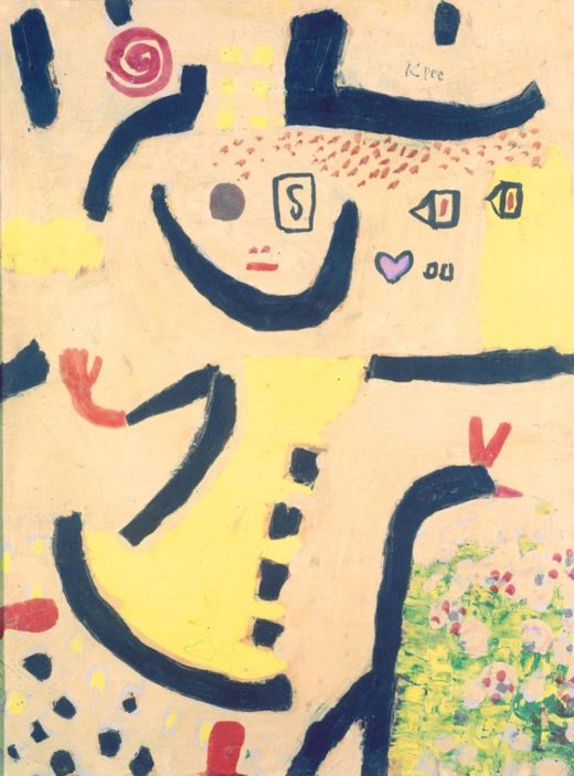 Paul Klee „Ein Kinderspiel“ 32 x 43 cm 1