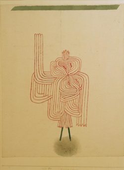 Paul Klee "Gespenster-Schwur" 37 x 47 cm