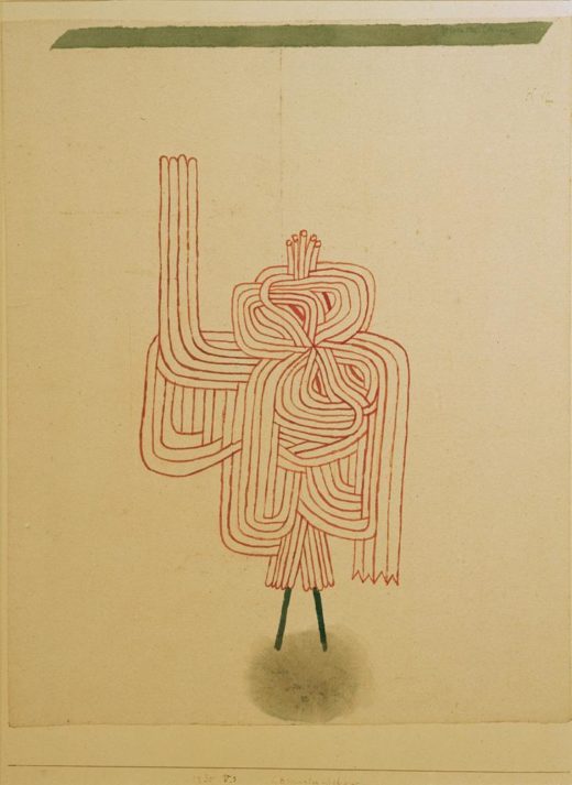 Paul Klee „Gespenster-Schwur“ 37 x 47 cm 1