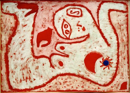 Paul Klee „ein Weib für Götter“ 62 x 44 cm 1