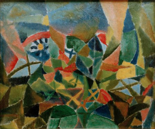 Paul Klee „Blumenbeet“ 34 x 28 cm 1