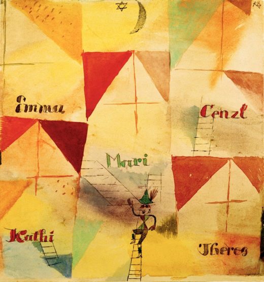 Paul Klee „Der bayrische Don Giovanni“ 21 x 23 cm 1