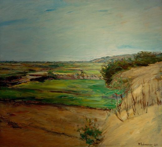 Max Liebermann „Dünenlandschaft“ 71 x 65 cm 1