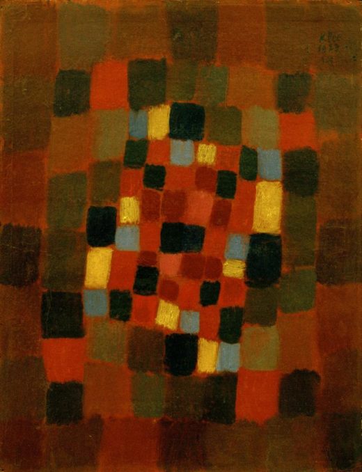Paul Klee „Buntes Beet“ 26 x 34 cm 1