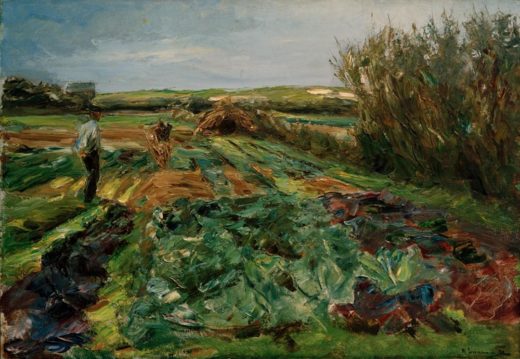 Max Liebermann „Das Kohlfeld“ 100 x 70 cm 1