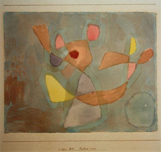 Paul Klee „Ballet Scene“ 38 x 30 cm 1