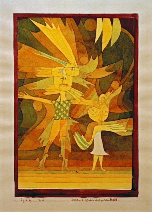 Paul Klee „Genien“ 16 x 24 cm 1