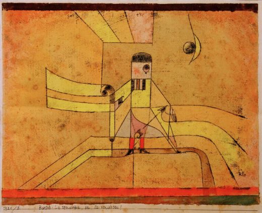 Paul Klee „Bartolo: La vendetta, Oh! la vendetta!“ 31 x 24 cm 1