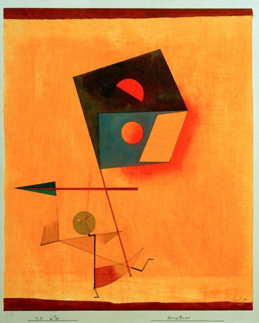 Paul Klee „Eroberer“ 34 x 41 cm 1