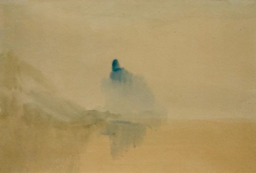 William Turner „Schloss am Ufer eines Sees“ 14 x 21 cm 1