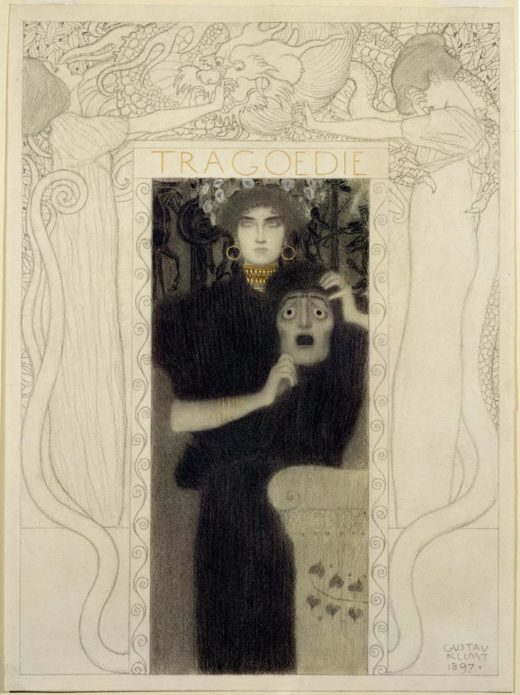 Gustav Klimt „Die Tragödie“ 31 x 42 cm 1
