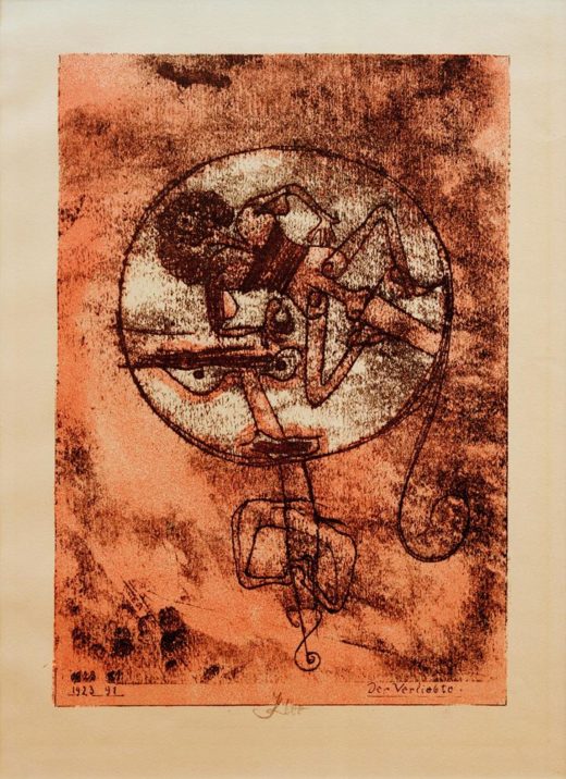 Paul Klee „Der Verliebte“ 19 x 27 cm 1
