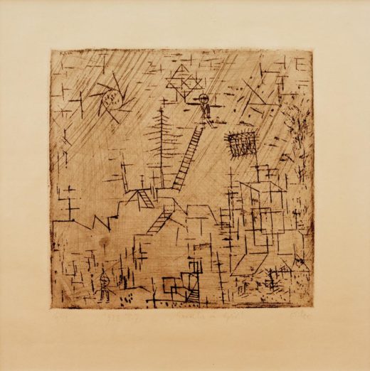 Paul Klee „Gaukler im April“ 20 x 19 cm 1