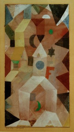 Paul Klee "Die Kapelle" 15 x 29 cm