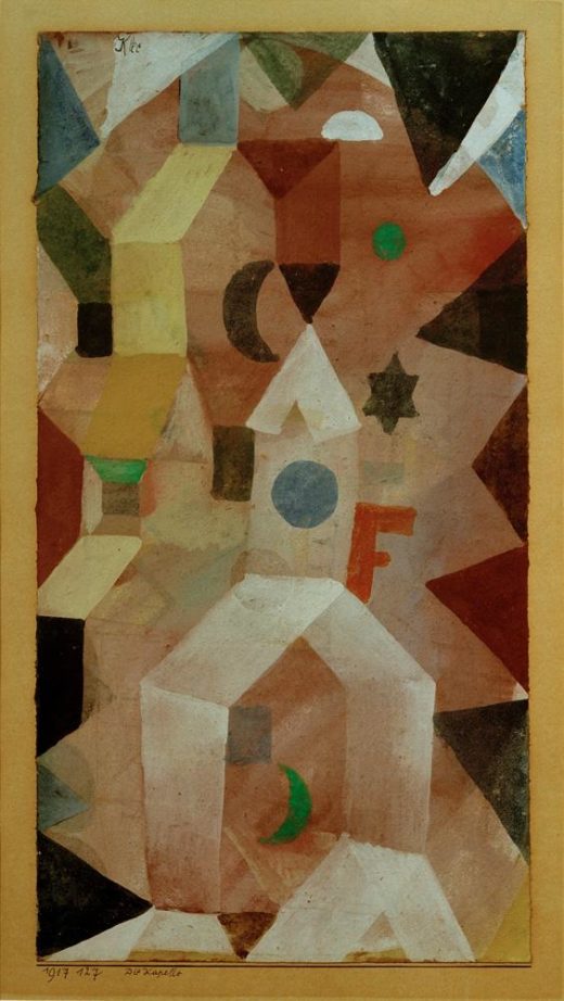 Paul Klee „Die Kapelle“ 15 x 29 cm 1