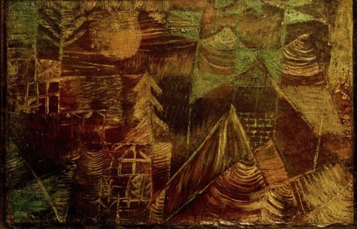 Paul Klee „Wald-Einsiedelei“ 30 x 20 cm 1