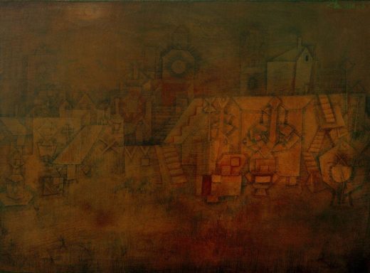 Paul Klee „Alter Friedhof“ 48 x 37 cm 1