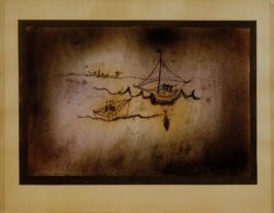 Paul Klee "Fischerboote" 49 x 34 cm