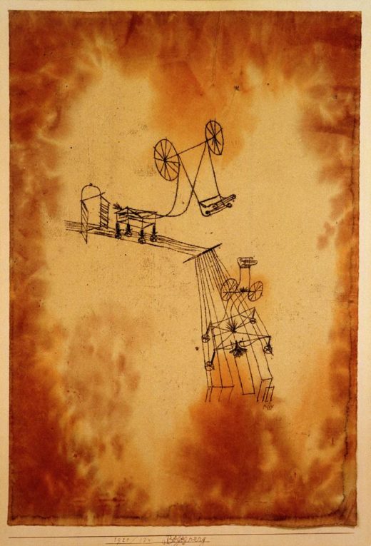 Paul Klee „Begegnung“ 31 x 44 cm 1